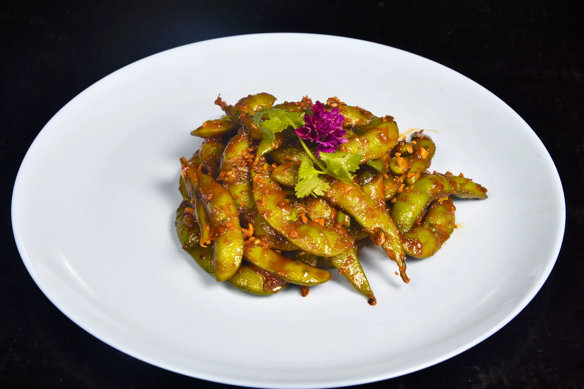 Chilli Garlic Edamame